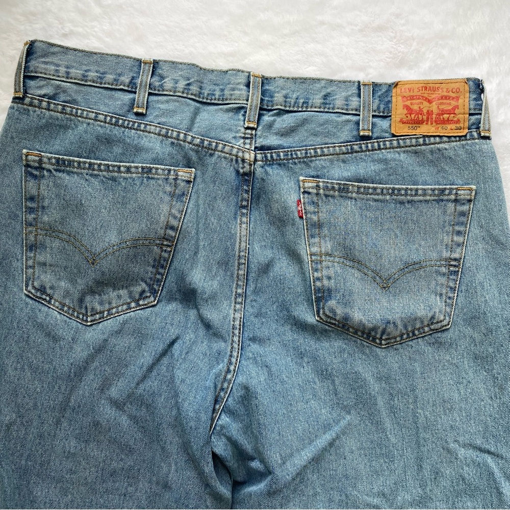 Levi's Strauss 550 Denim Jeans 40 x 30 - Picture 4 of 4